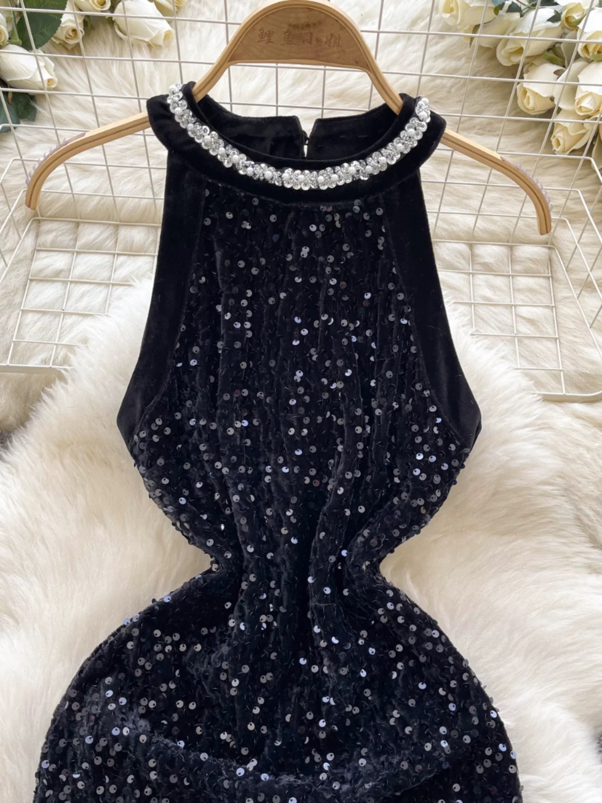 Take me on a vacay sequin dress FBC447 images